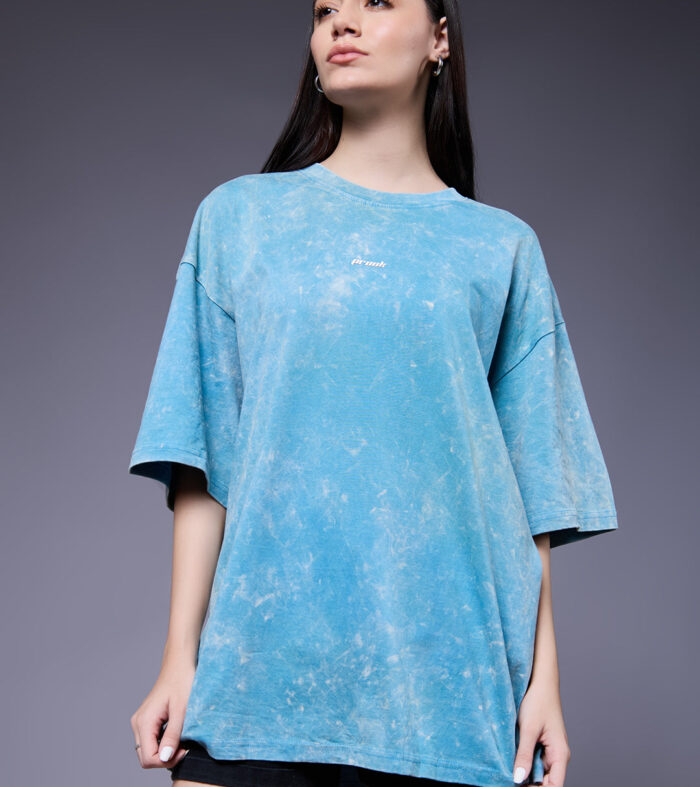 Women Retro Washed Oversized T-Shirt