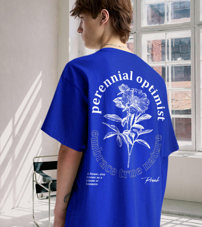 True Nature Men Oversized Printed T-Shirt