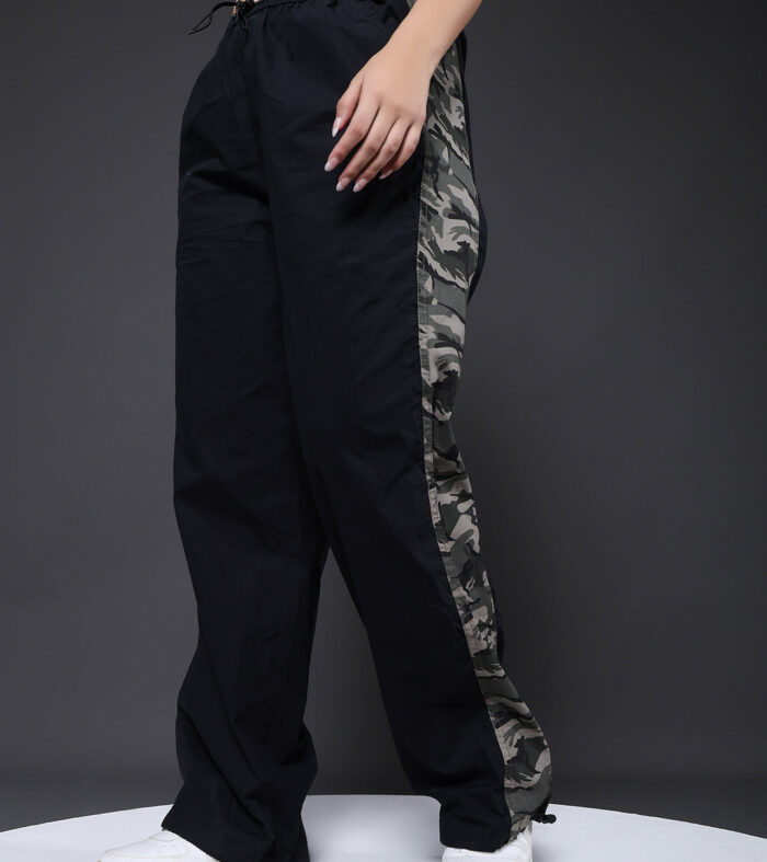 Parachute Pants For Women - Black