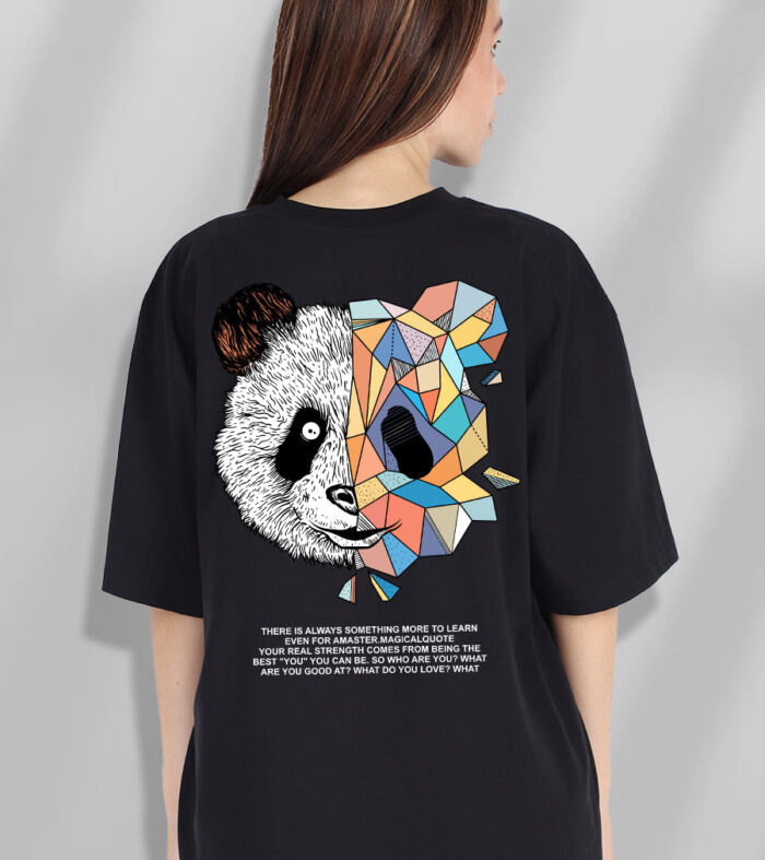 Savage Panda Women Oversized T-Shirt