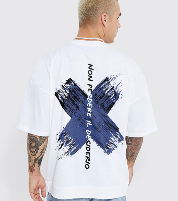 Desire Men Oversized Printed T-Shirt