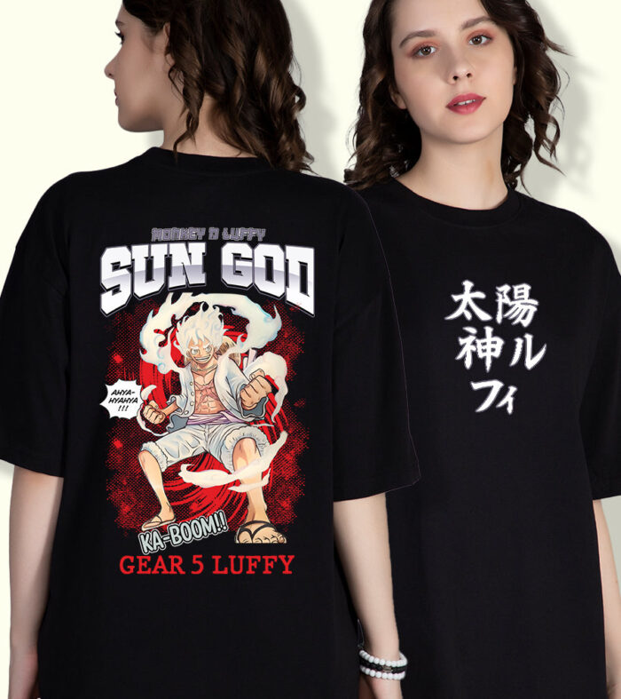Luffy Gear 5 Women Oversized T-Shirt | Shop Now | Pronk