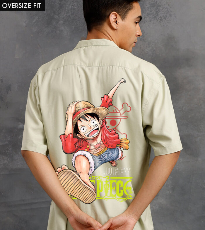 Run Luffy Mens Fluidic Oversized Shirt