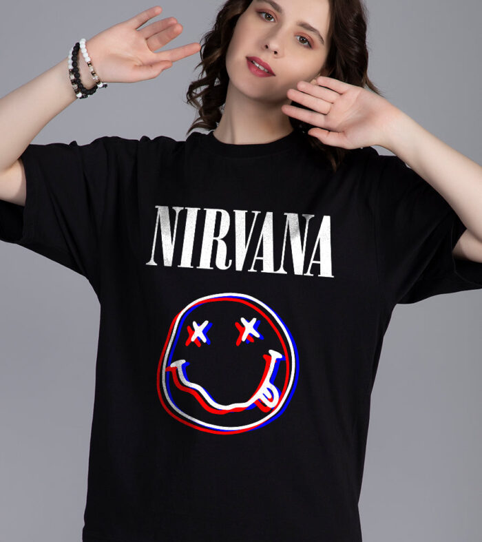 Nirvana Women Oversized T-Shirt