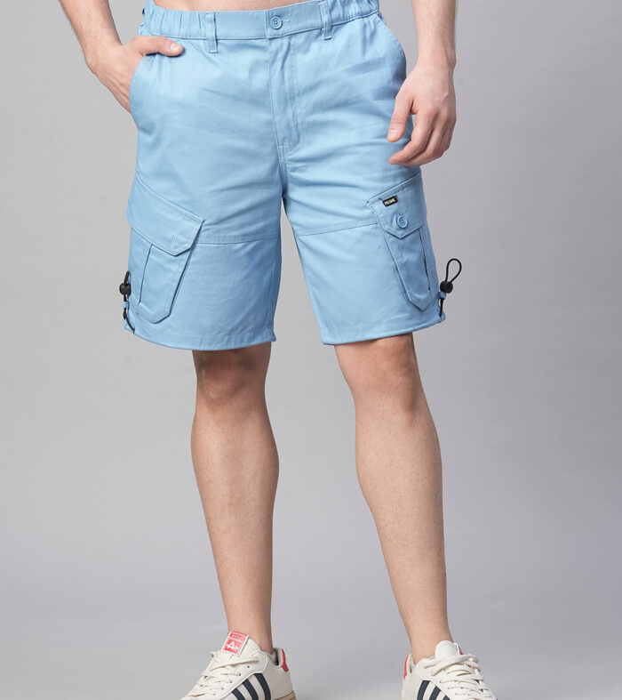 Mens Woven Shorts - Sky