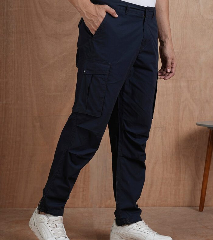 Parachute Pants For Men - Mountain Blue