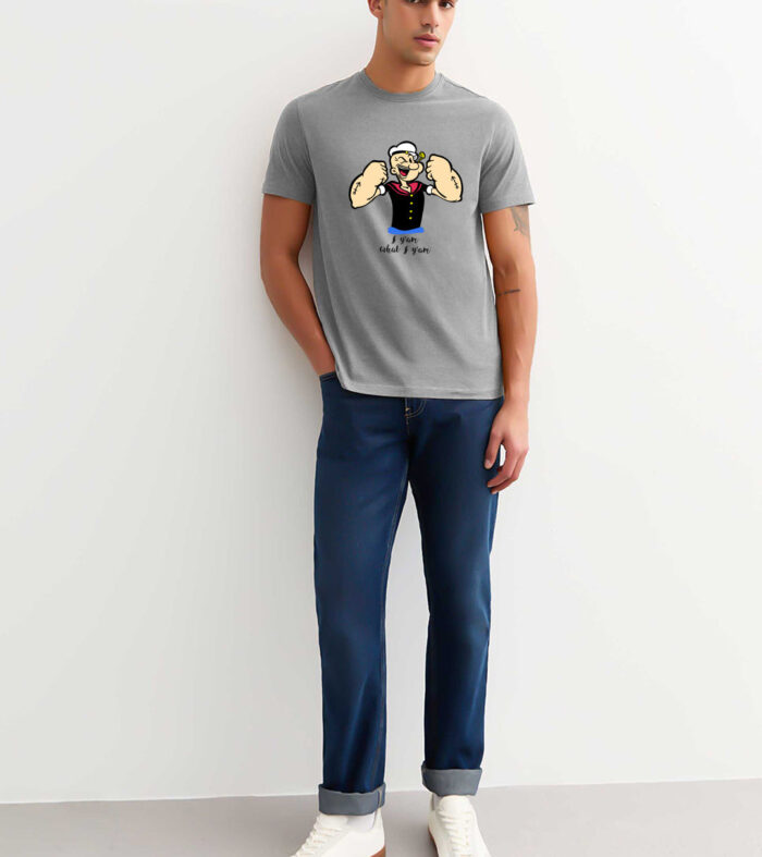Popeye Men Half Sleeve T-Shirt