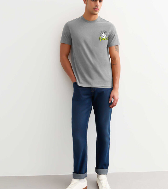 Boo Men Half Sleeve T-Shirt