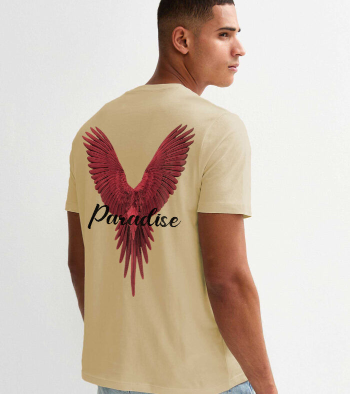 Paradise Men Half Sleeve Printed T-Shirt