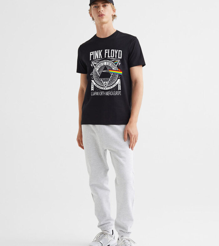 Pink Floyd Men Half Sleeve T Shirt