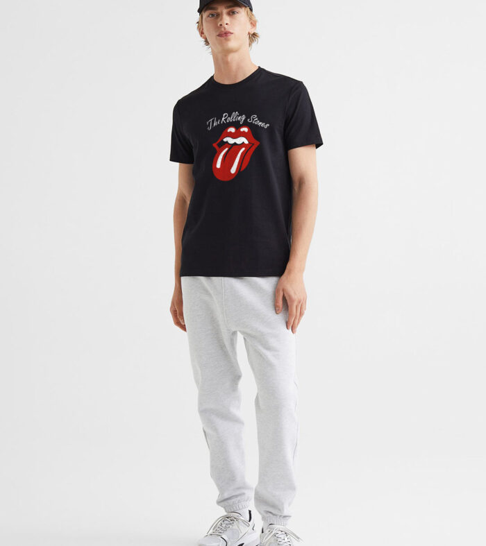 The Rolling Stones Men Half Sleeve T-Shirt