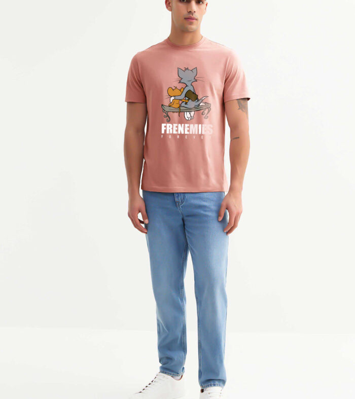 Frenemies Men Half Sleeve T-Shirt