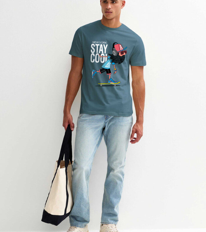 Stay Cool Men Half Sleeve T-Shirt