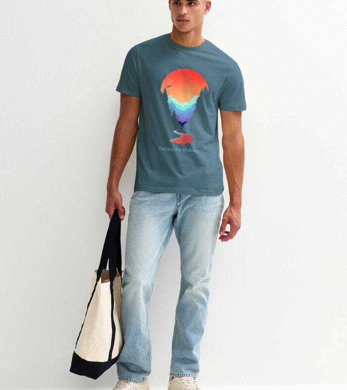 Escape The Ordinary Half Sleeve T Shirt