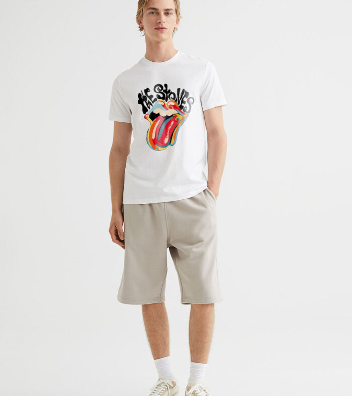 The Rolling Stones Men Half Sleeve T-Shirt
