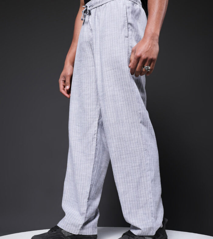 Men Striped Lounge Pants