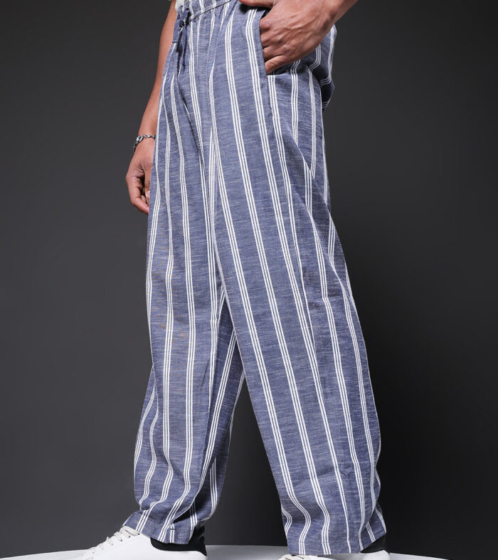 Men Striped lounge pants