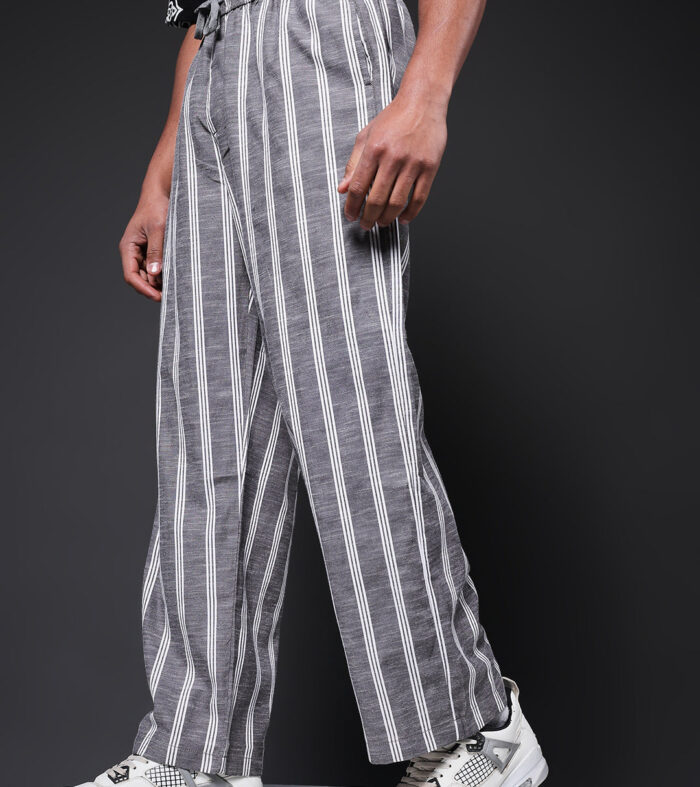 Men Striped lounge pants