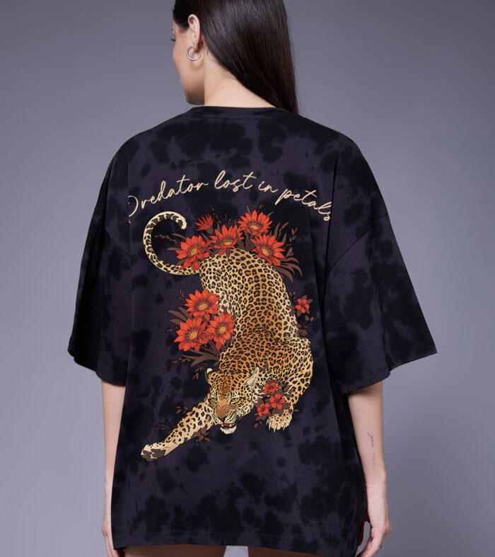 PREDATOR Women Retro Wash Oversized T-Shirt