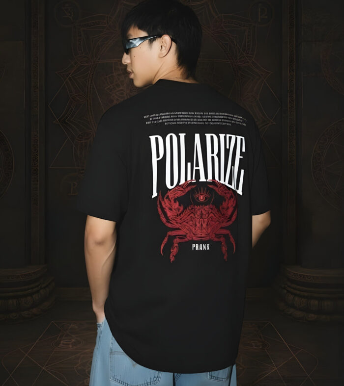 Polarize Mandala Roots Printed Men Premium Oversized T-Shirt