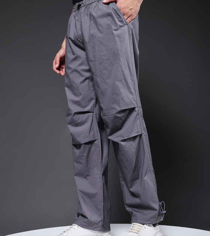 Parachute Pants For Men - Grey