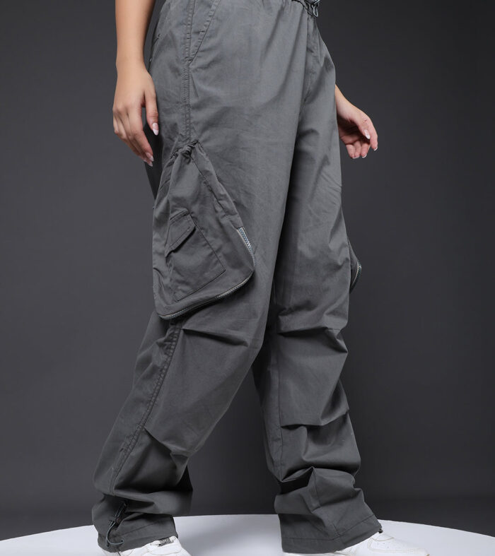 Parachute Pants For Women - Olive