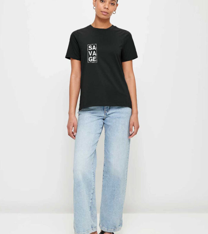 Savage Women Half Sleeve T-Shirt