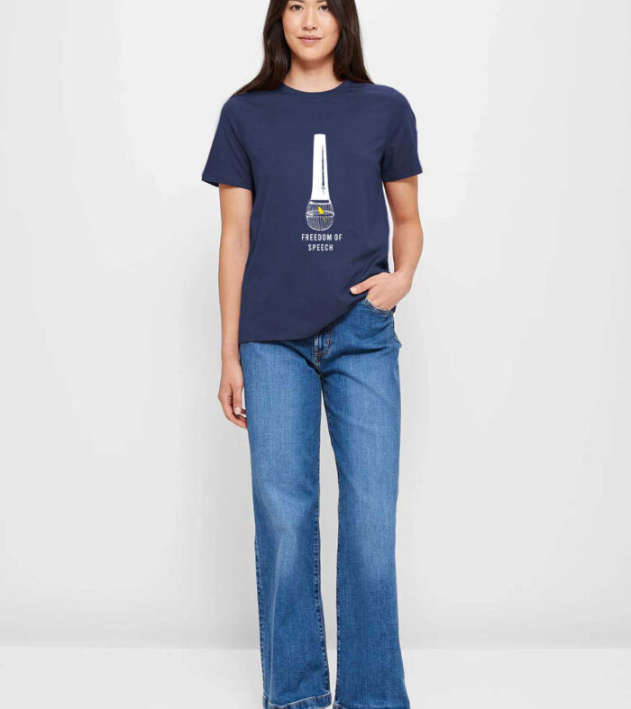 Freedom Of Speech Women Half Sleeve T-Shirt