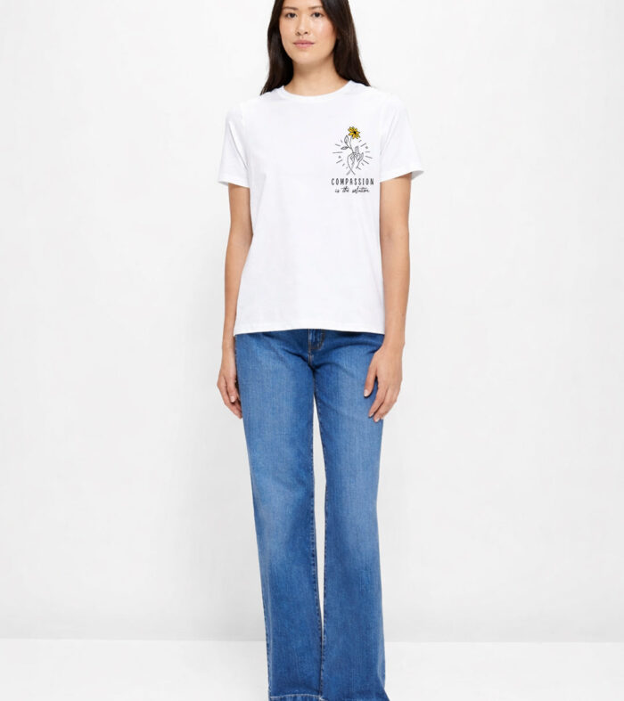 Compassion Women half sleeve T-shirt